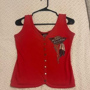 90s vintage Harley Davidson tank top